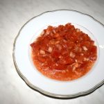 Tomatensalat mit Ketchup